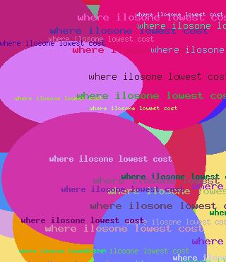 WHERE ILOSONE LOWEST COST